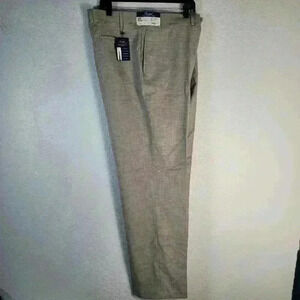 Ralph Lauren Mens Slim Fit Dress Pant 40 x 32 Comfort Flex Brown